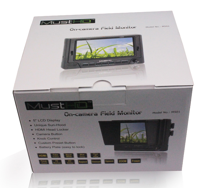 M501 MustHD Field Monitor Box