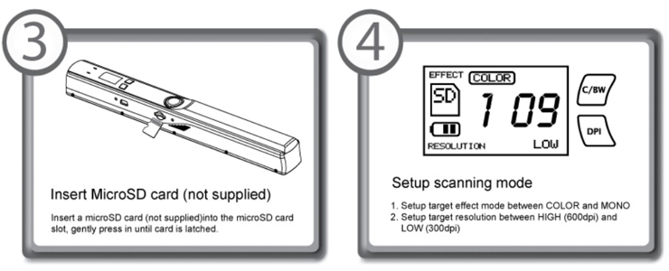 Portable Handheld Document Scanner - quick start guide 02