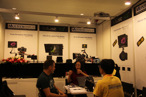 Mustech Display Hong Kong Electronics Fair 