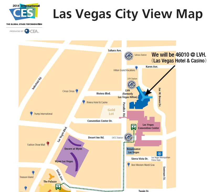Mustech Will Attend CES 2014 in Las Vegas